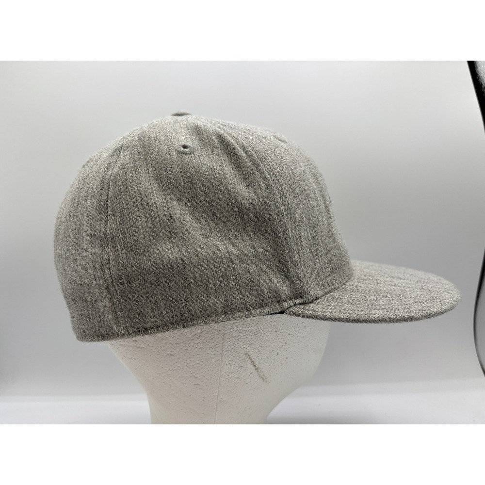 Mr Zogs Sex Wax 210 Fitted Hat Gray Heather Surf Logo Cap 7 1/4 - 7 5/8 Surf Cap - Picture 5 of 9